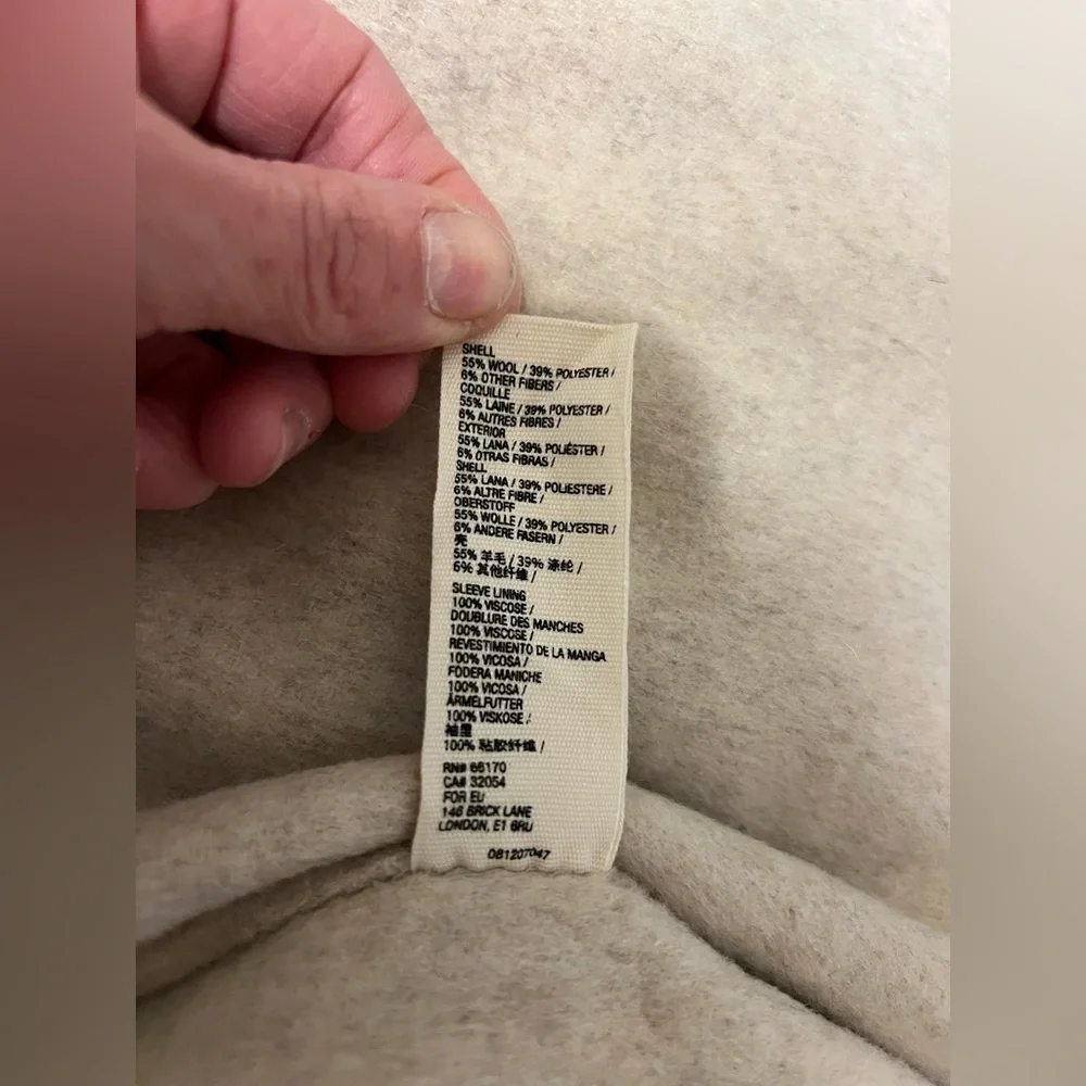 Free People Adore you wool blend coat XS NWT - Picture 13 of 16